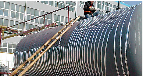 節(jié)能、環(huán)保型98%濃硫酸儲(chǔ)存罐電伴熱帶系統(tǒng)(圖1)